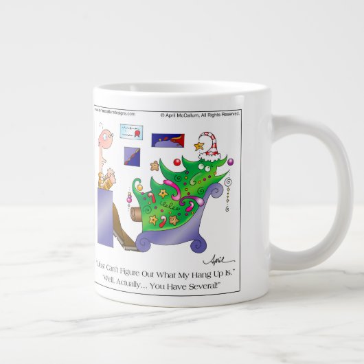 UPSマンつるガコーヒーマグ ジャンボコーヒーマグカップ (右)