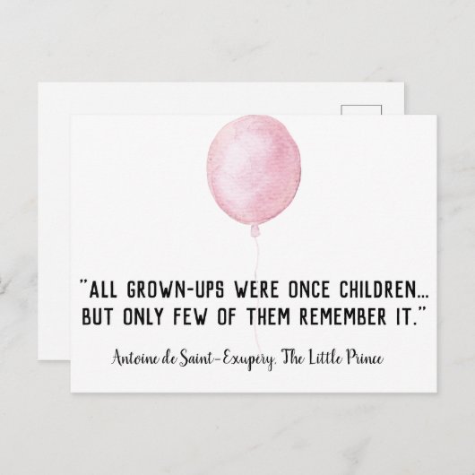 Ups引用文 ポストカード (正面/裏面)