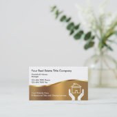 upscale Title Company名刺 名刺 (スタンド正面)