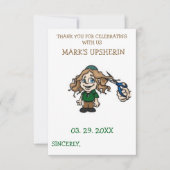 Upsherin Thank you Greeting Cards サンキューカード (正面)