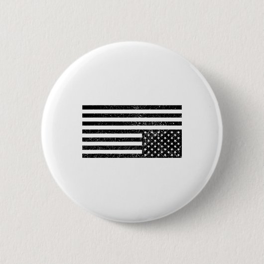 Upside Down American Flag  缶バッジ (正面)