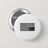 Upside Down American Flag  缶バッジ (正面&裏面)