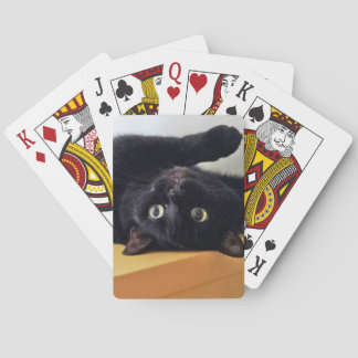Upside Down Black Cat Classic Playing Cards トランプ