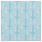 upside down inverted cross pastel blue ファブリック (クローズアップ)