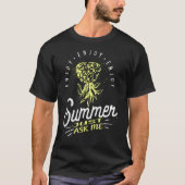 Upside Down Pineapple Swinger Tシャツ (正面)