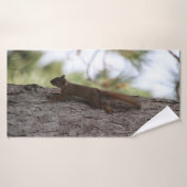 Upside Down Squirrel Bath Towel バスタオル (バスタオル)