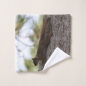 Upside Down Squirrel Towel Set バスタオルセット (ウォッシュタオル)