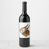 Upside-Down Sunshine ワインラベル (正面)