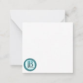 Upside-Down Sunshine Cat ノートカード (裏面)