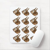 Upside-Down Sunshine Cat マウスパッド (マウス)