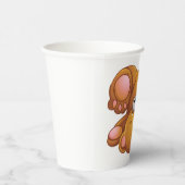 Upside Down Teddy Bear 紙コップ (右)