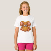 Upside Down Teddy Bear Tシャツ (正面フル)