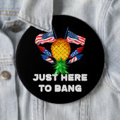 Upside Pineapple SwingerここにBang 4t 缶バッジ (インサイチュ)