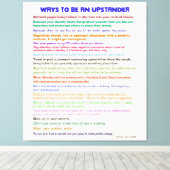 Upstander v IIのキャンバスプリント キャンバスプリント (インサイチュ (ウッドフロア))