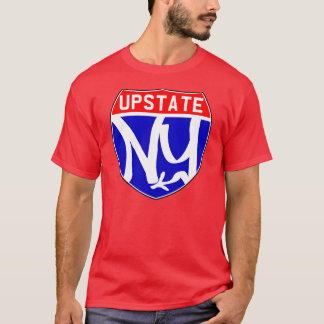 Upstate赤いT Tシャツ