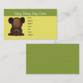 Upsyのデイジーのプロフィールカード 名刺 (正面/裏面)