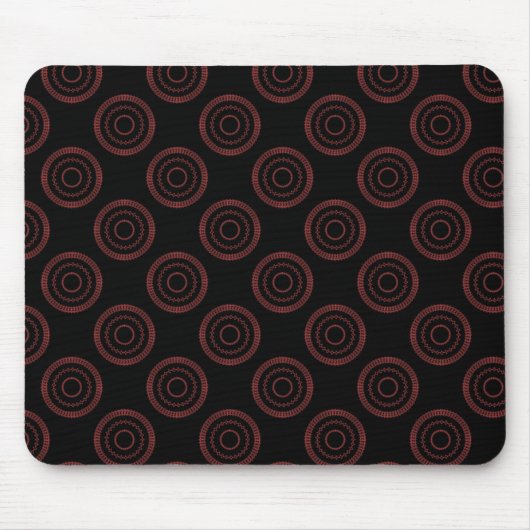 Uptown Posh Mousepad, Crimson マウスパッド (正面)