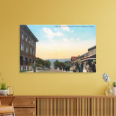 Uptown View from the BeachSeaide, OR キャンバスプリント (インサイチュ (リビング))