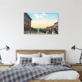 Uptown View from the BeachSeaide, OR キャンバスプリント (インサイチュ (寝室))