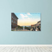 Uptown View from the BeachSeaide, OR キャンバスプリント (インサイチュ (ウッドフロア))