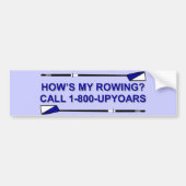 upyoars バンパーステッカー (正面)