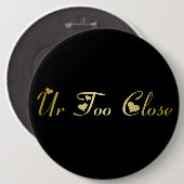 Urが近すぎる 缶バッジ (正面&裏面)