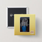 urのミルクの打撃の泡 缶バッジ (正面&裏面)