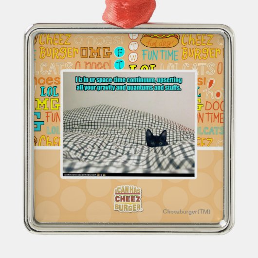 urの時空の連続 メタルオーナメント (正面)