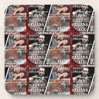 Urを所有しますコルクの背部が付いているHardPlasticのコースターを作成して下さい コースター