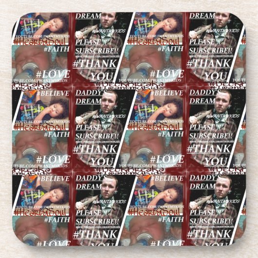 Urを所有しますコルクの背部が付いているHardPlasticのコースターを作成して下さい コースター (正面)