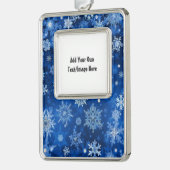 URフォトフレームオーナメントを追加 シルバープレートフレームオーナメント (左)