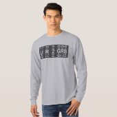 UR2 GR8素晴らしが使い過ぎている Tシャツ (正面フル)