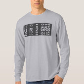 UR2 GR8素晴らしが使い過ぎている Tシャツ (正面)