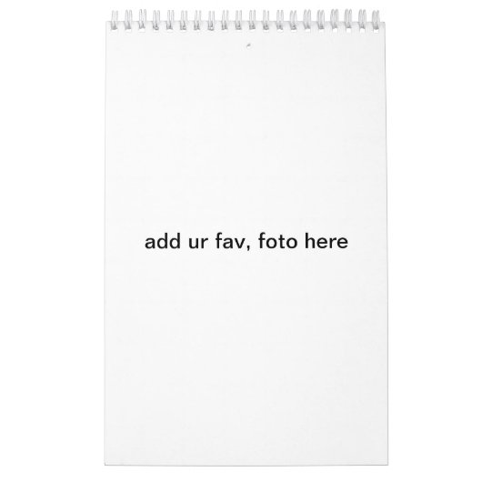 "UR fav "foto"/月"カレンダーの追加" カレンダー (カバー)