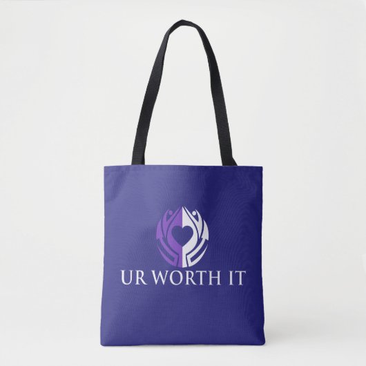 UR Worth It トートバッグ (正面)