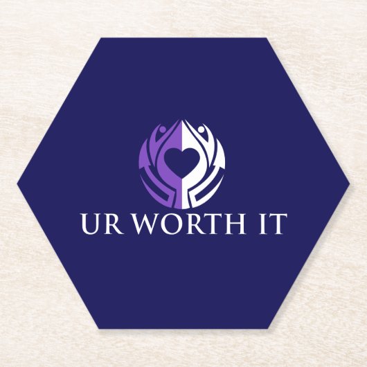 UR Worth It ペーパーコースター (正面)
