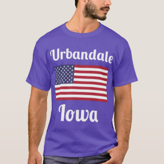 Urale アイオワ スタイリッシュ プリント1 tシャツ