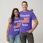 Urale アイオワ スタイリッシュ プリント1 tシャツ (ユニセックス)