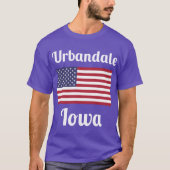 Urale Iowa Stylish Prints1 Tシャツ (正面)