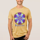 Uranian Namaste Kaleidoscope トライブレンドＴシャツ (正面)