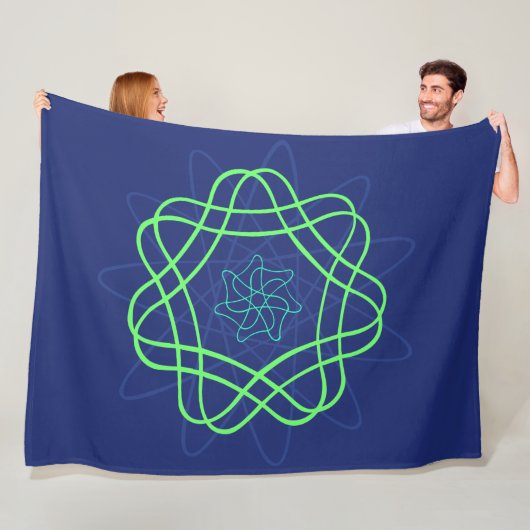 Uranium Glow フリースブランケット (インサイチュ)