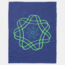 Uranium Glow フリースブランケット