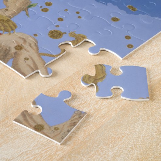 「Uranoからのヘラクレスのライオンの毛皮の星座、 ジグソーパズル (側面)