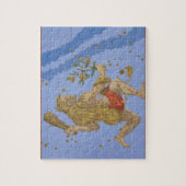 「Uranoからのヘラクレスのライオンの毛皮の星座、 ジグソーパズル (縦)