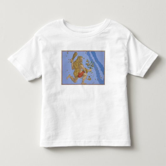 「Uranoからのヘラクレスのライオンの毛皮の星座、 トドラーTシャツ (正面)
