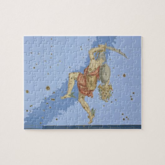 「Uranometriaからのクラゲの頭部とのPerseus、 ジグソーパズル (横)