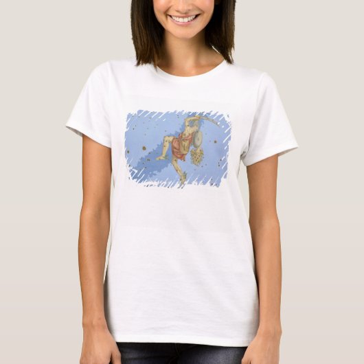 「Uranometriaからのクラゲの頭部とのPerseus、 Tシャツ (正面)