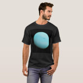 Uranus実在画像 – Nasa – 高解像度 Tシャツ (正面フル)