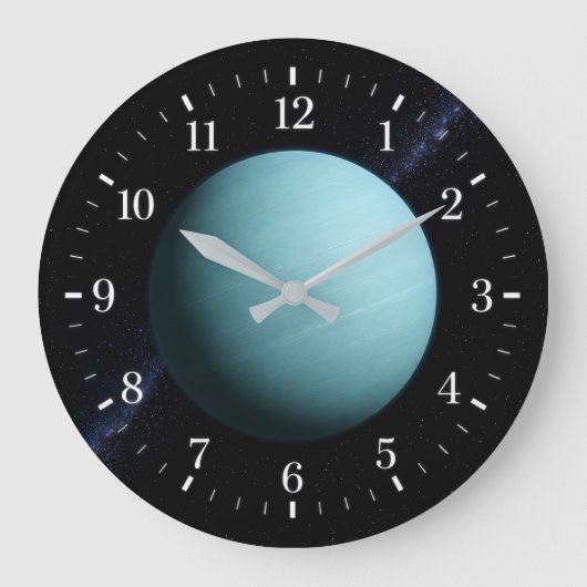 Uranus Clock 2026 Version ラージ壁時計 (正面)