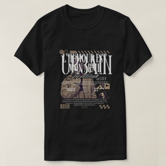 URBAIN Tシャツ (デザイン正面)